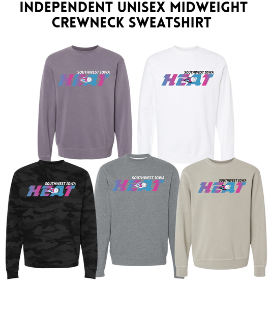 SWIHVB SS3000 Independent Unisex Midweight Crewneck Sweatshirt
