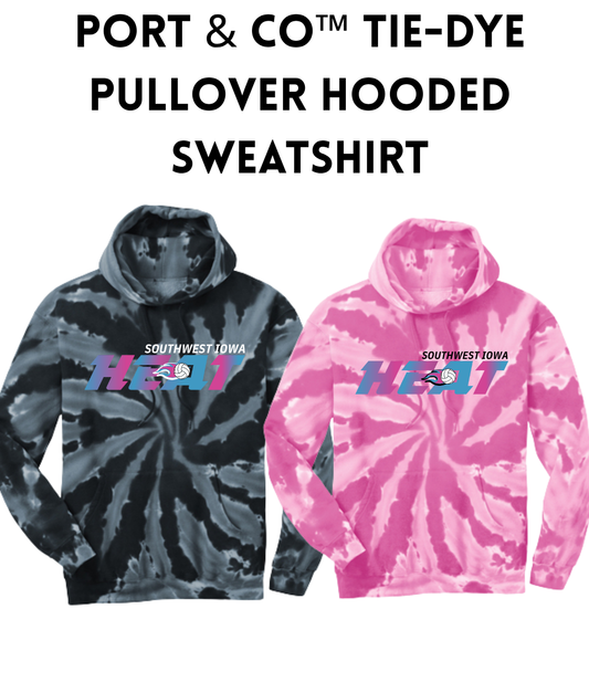 SWIHVB PC146 Port & Co® Tie-Dye Pullover Hooded Sweatshirt