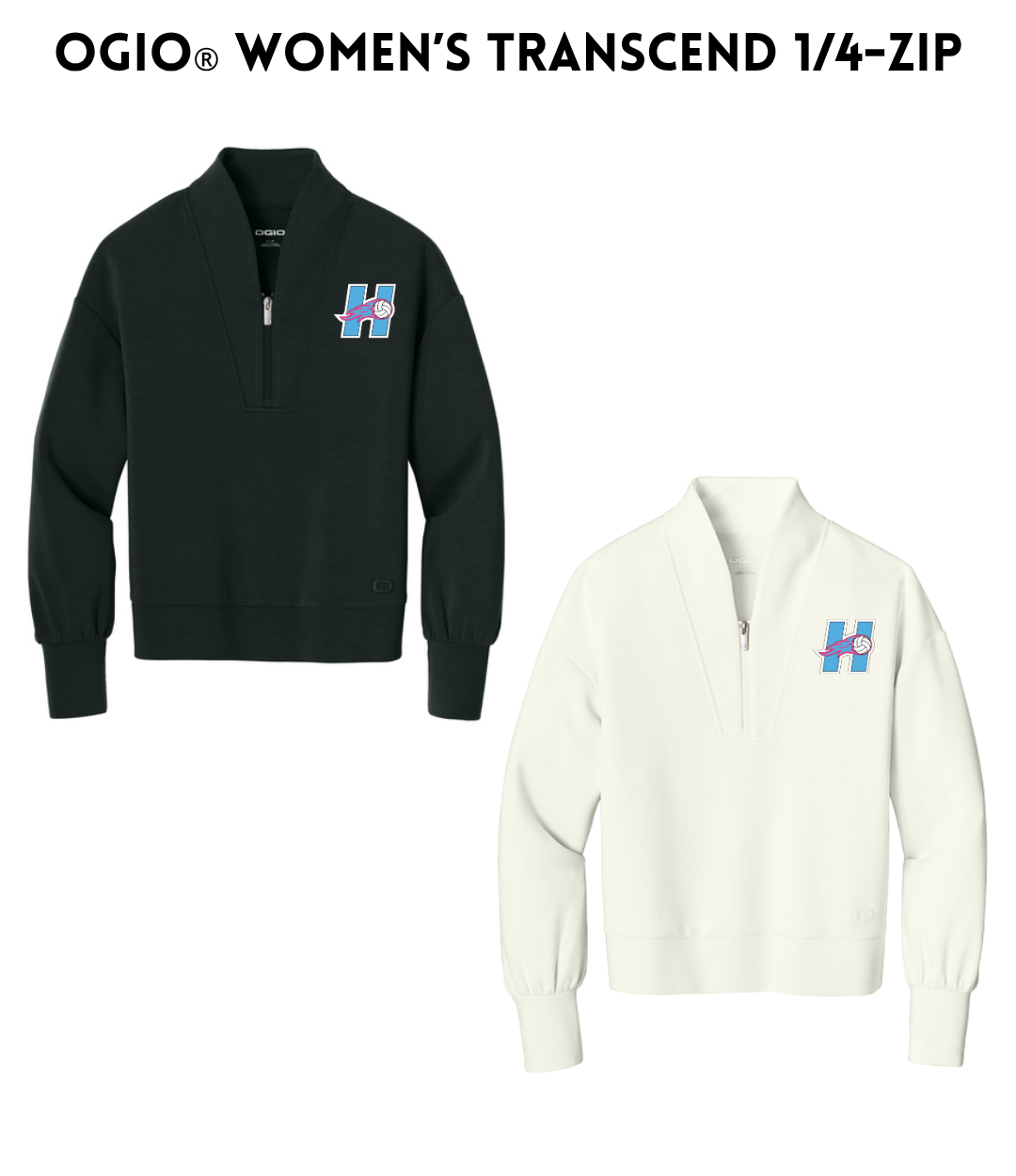 SWIHVB LOG861 OGIO® Women’s Transcend 1/4-Zip