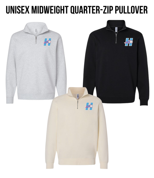SWIHVB SS4600QZ Independent Unisex Midweight Quarter-Zip Pullover