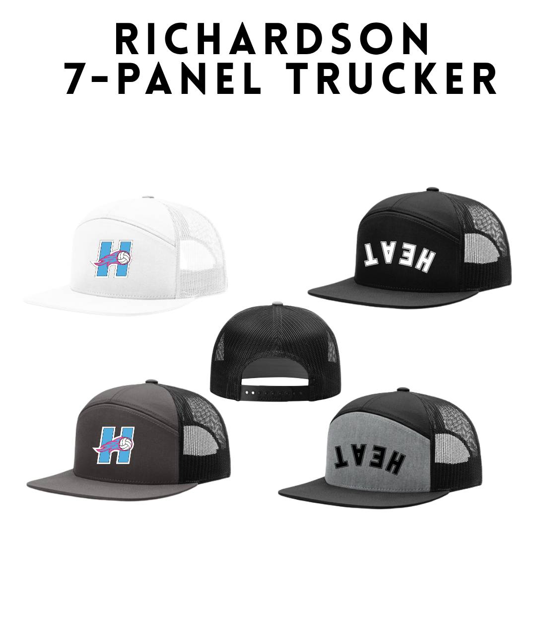 SWIHVB 168 Richardson 7-Panel Trucker