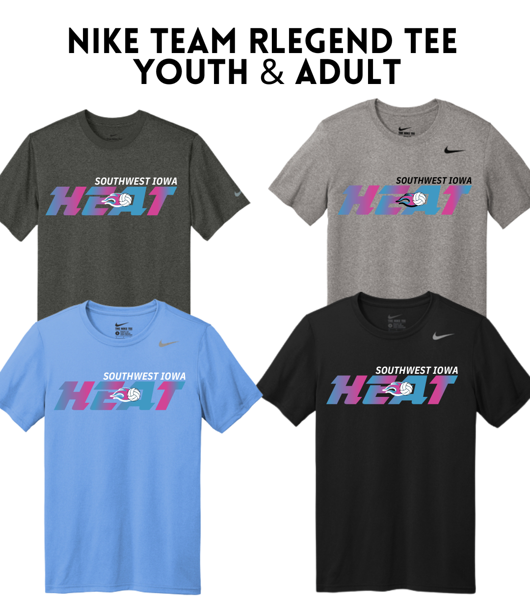 SWIHVB DV7299 Nike RLegend T-Shirt Men's & Youth