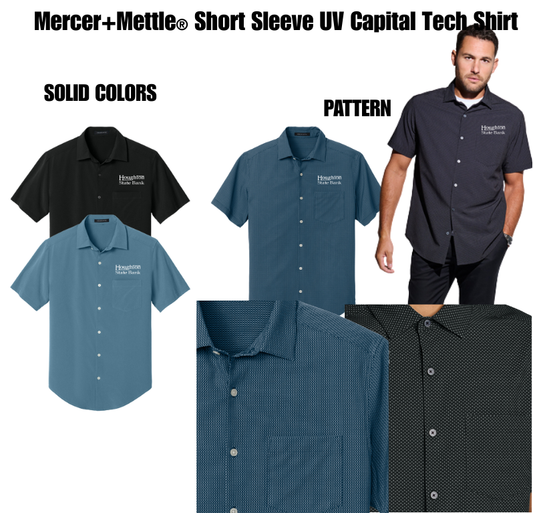 HSB Mercer+Mettle® Short Sleeve UV Capital Tech Shirt