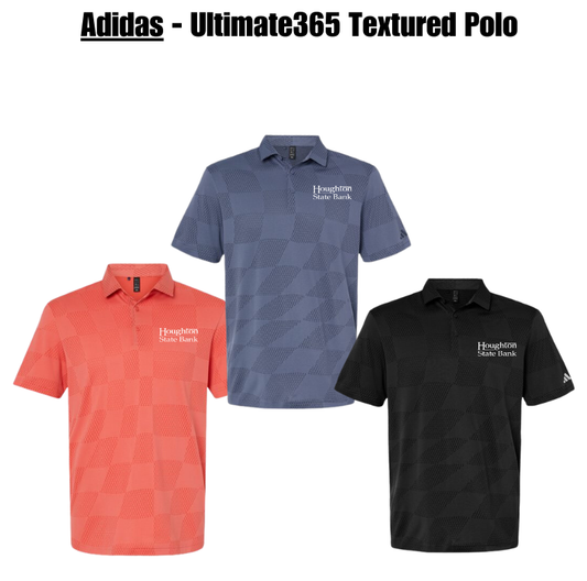 HSB Adidas - Ultimate365 Textured Polo