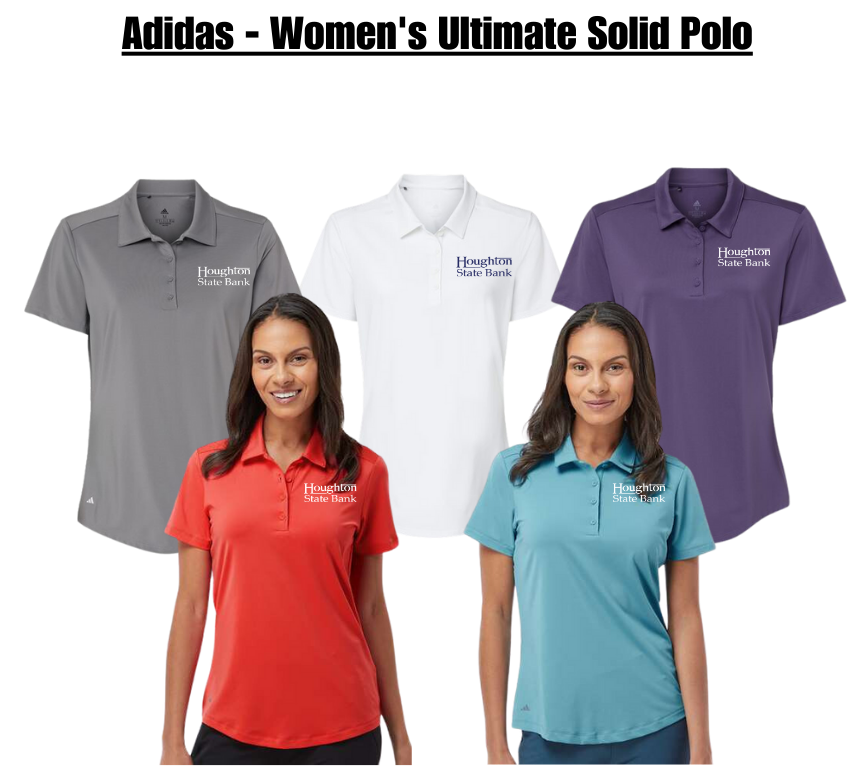 HSB Adidas - Women's Ultimate Solid Polo