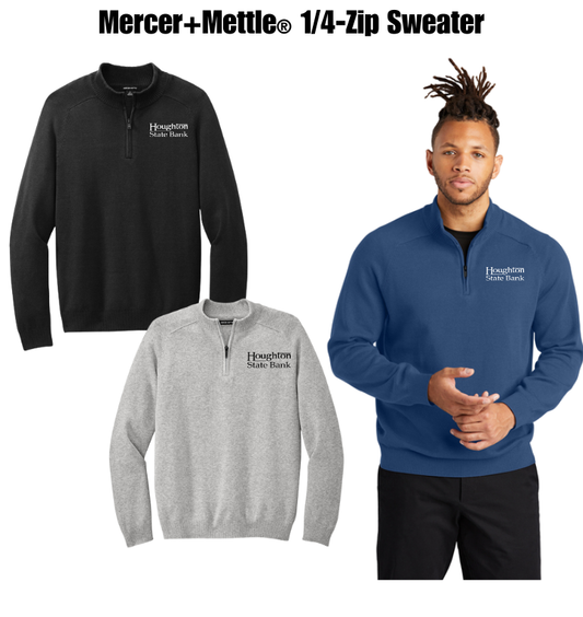 HSB Mercer+Mettle® 1/4-Zip Sweater