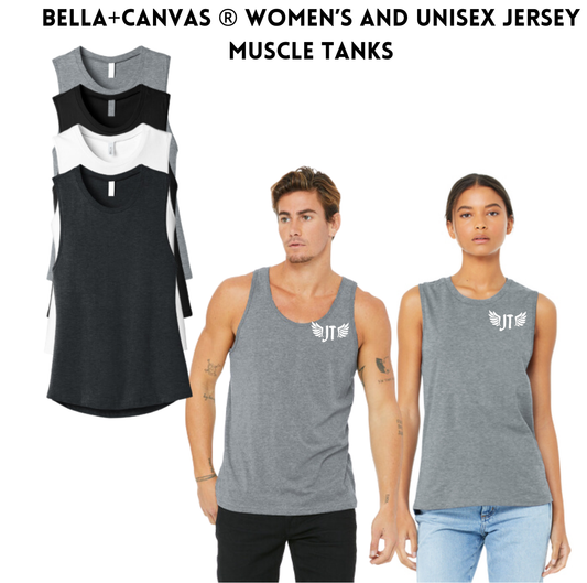 JT BELLA+CANVAS ® Unisex & Women’s Jersey Muscle Tanks