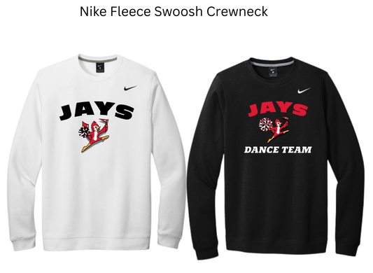 JCDT25 Nike Unisex Club Fleece Sleeve Swoosh Crewneck