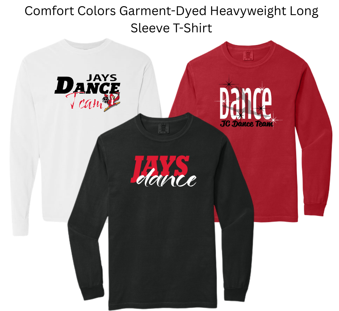 JCDT25 Long sleeve Comfort Colors T-Shirt