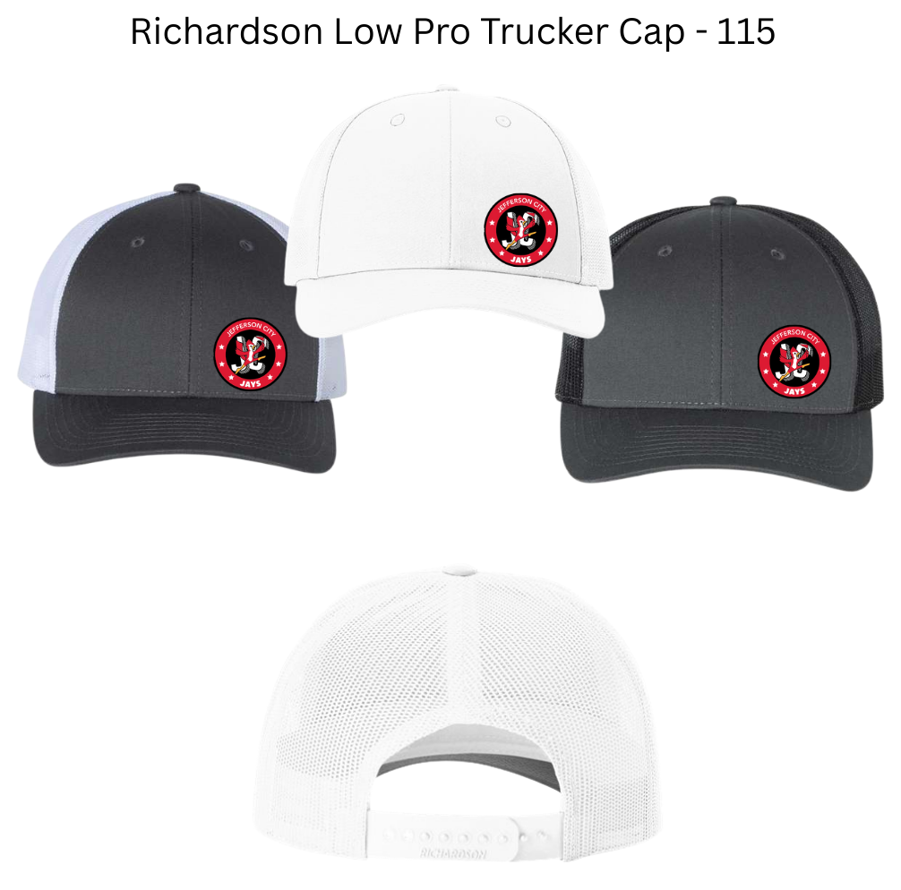 JCDT25 Richardson Low Pro Trucker Hat
