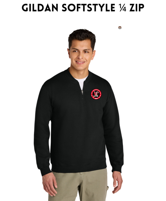 JCDT25 Gildan Softstyle® Midweight Fleece 1/4-Zip (Unisex)