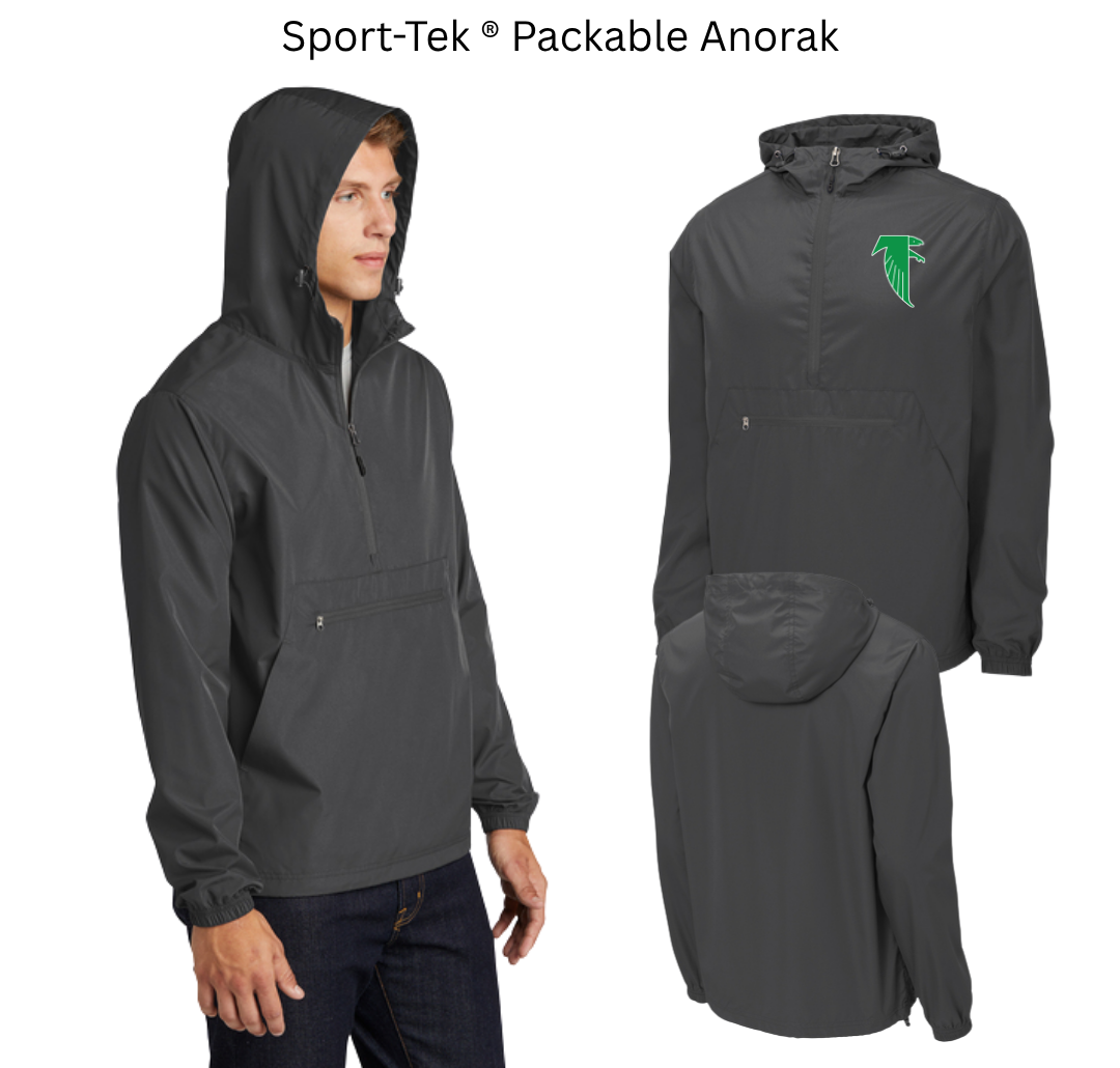 JRFALC25 Sport-Tek ® Packable Anorak