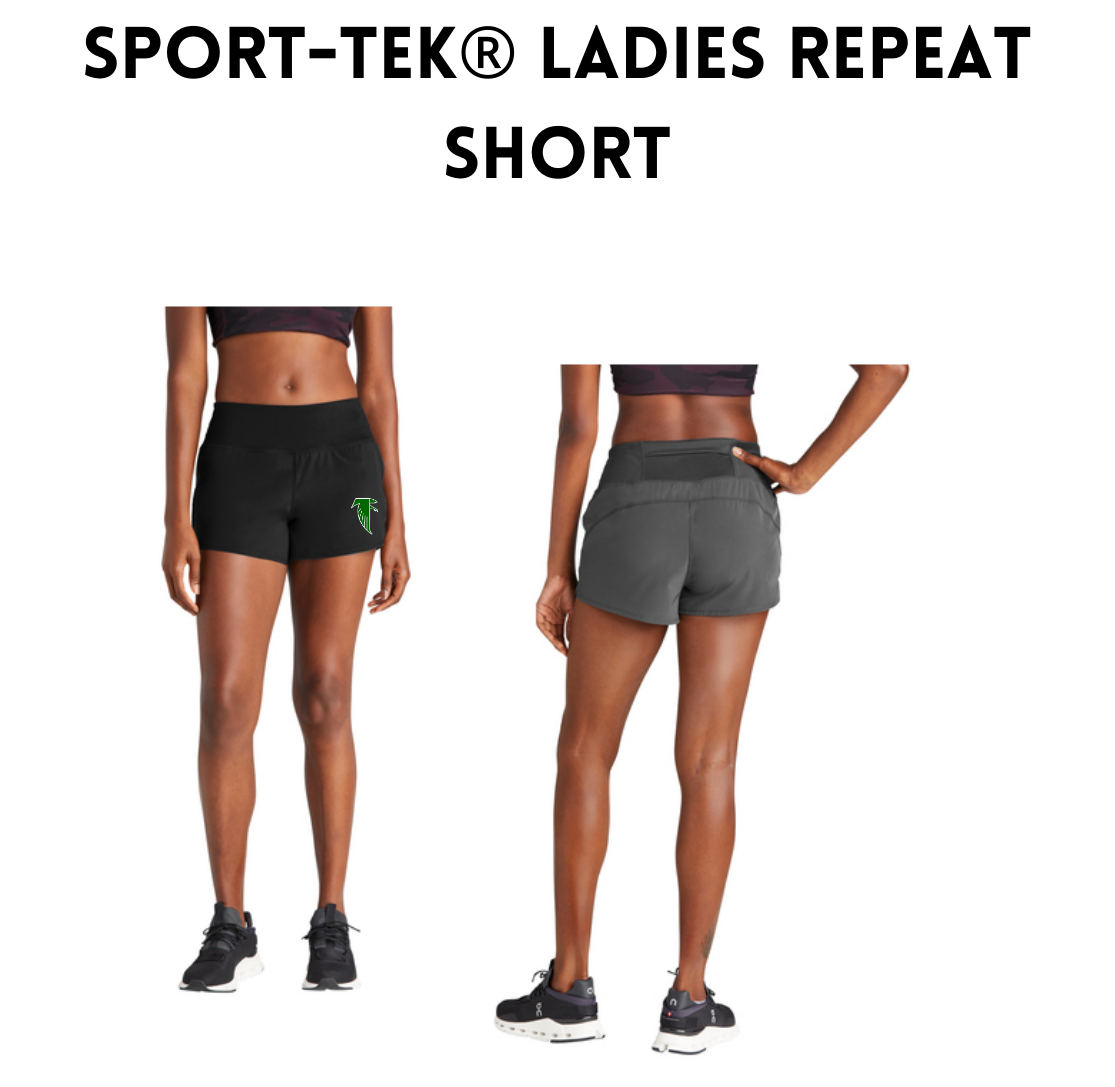 BOJRFALC Sport-Tek Ladies Repeat Short