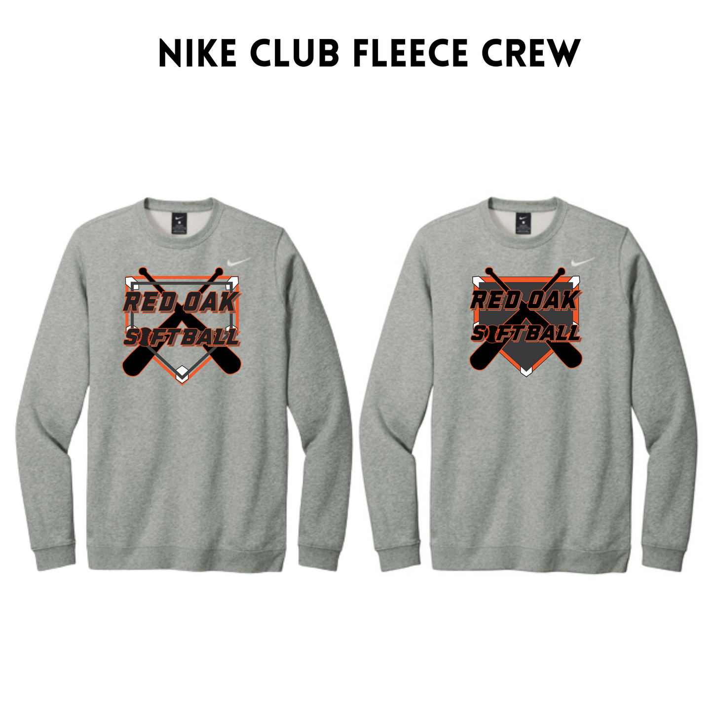 ST Nike Club Fleece Sleeve Swoosh Crew