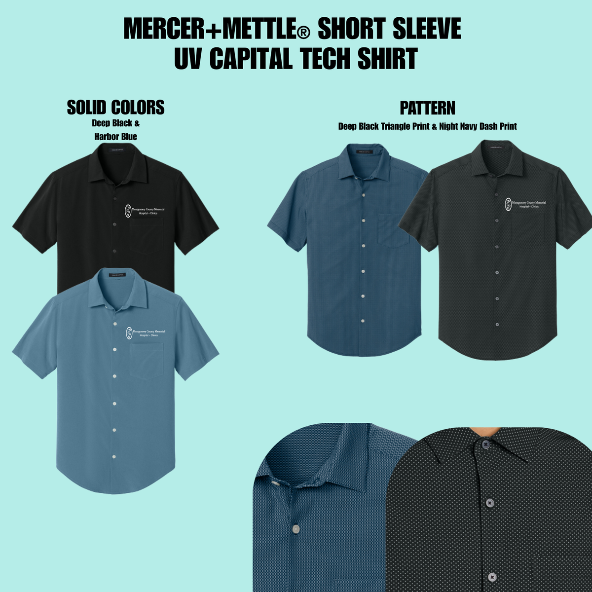 MCMH MM2006 Mercer+Mettle® Short Sleeve UV Capital Tech Shirt
