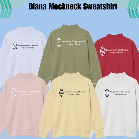 MCMH Diana Mock Neck - SO SOFT!
