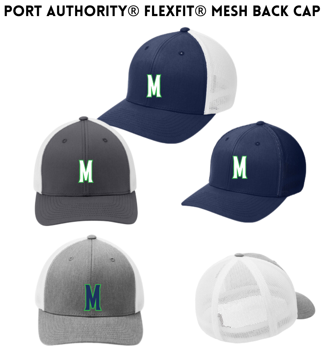 MOXIE Port Authority® Flexfit® Mesh Back Cap