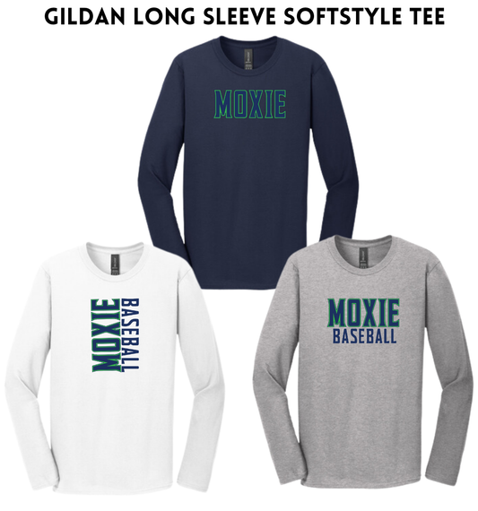 MOXIE Gildan Soft Style Long Sleeve T-Shirt (Youth-Adult)