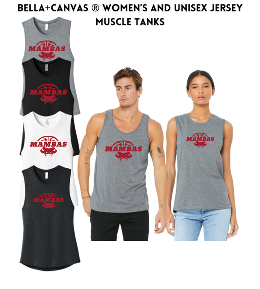 MAMBA BELLA+CANVAS ® Women’s and UNISEX Jersey Muscle Tanks