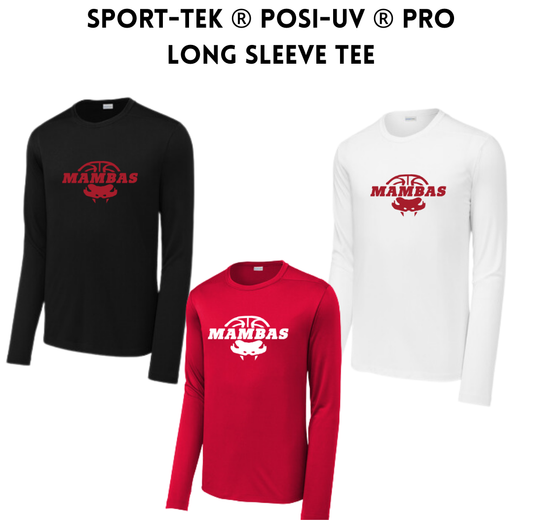 MAMBA Sport-Tek ® Posi-UV ® Pro Long Sleeve Tee