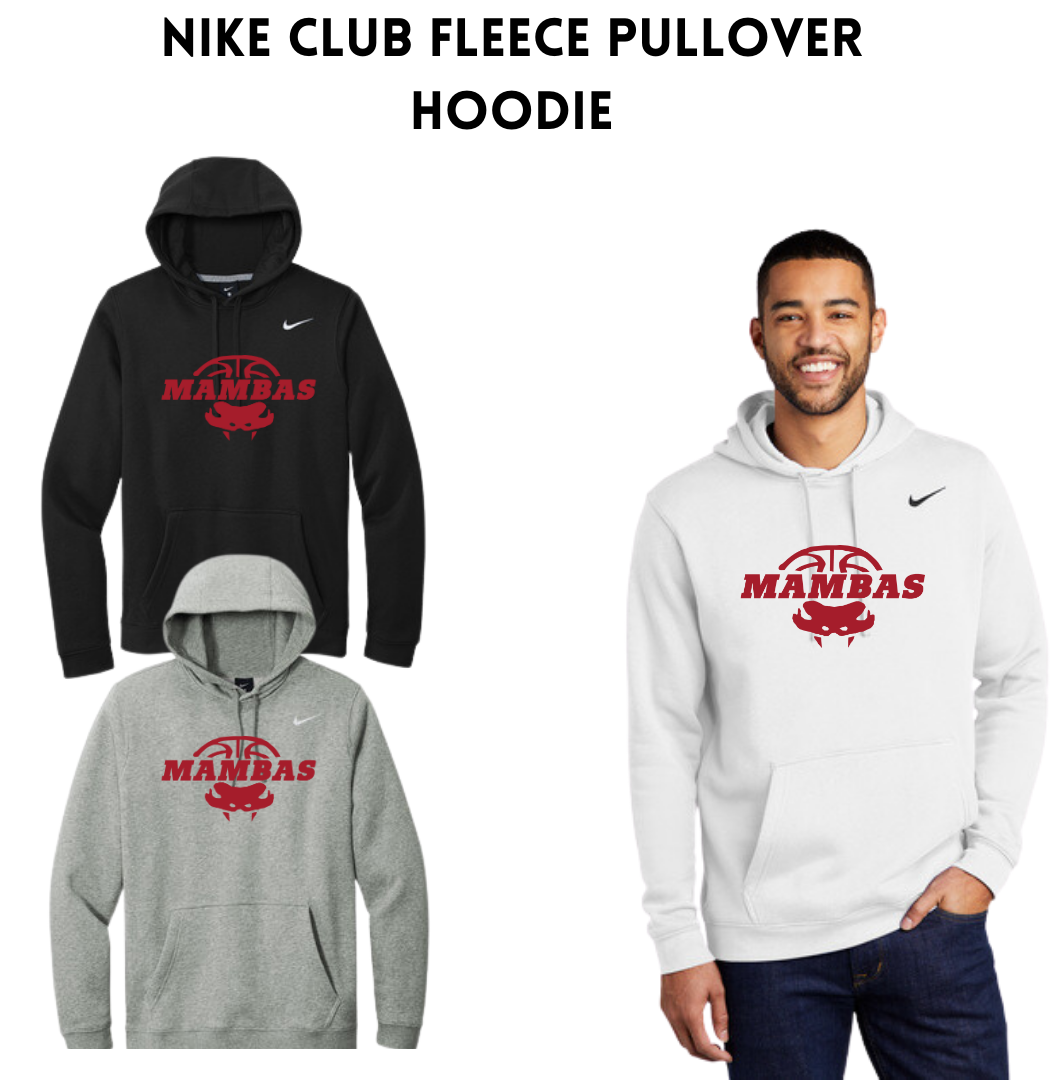 MAMBA Nike Club Fleece Pullover Hoodie