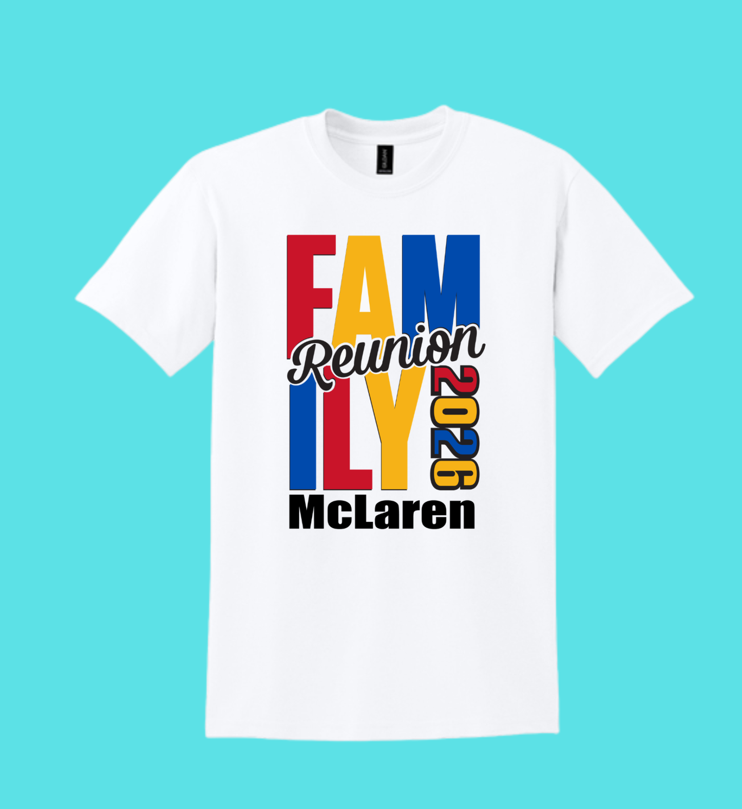 MFR 8000 Gildan 50/50 t-shirt