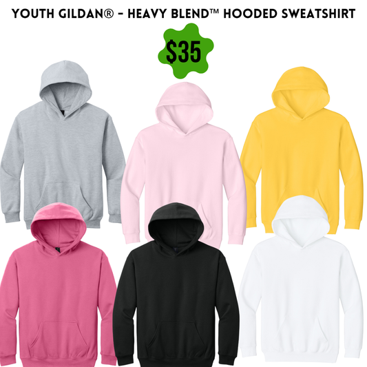MC4H Gildan® - Heavy Blend™ Hooded Sweatshirt - YOUTH