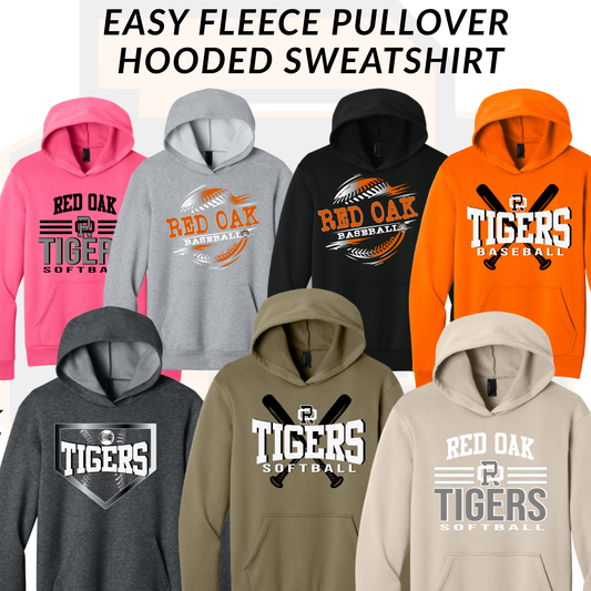 ROSB26 PC68H Port & Co™ Easy Fleece Pullover Hooded Sweatshirt- Youth & Adult Sizes