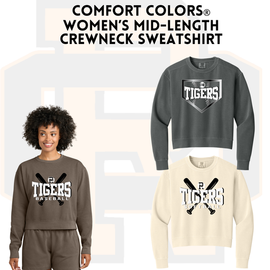 ROSB26 566L Comfort Colors® Women’s Mid-Length Crewneck Sweatshirt