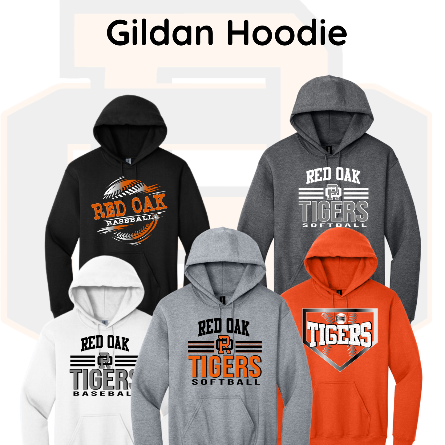 ROSB26 18500 Gildan Hoodie YOUTH - ADULT Sizes