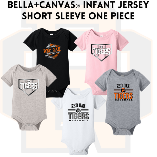 ROSB26 BC100B BELLA+CANVAS® Infant Jersey Short Sleeve One Piece