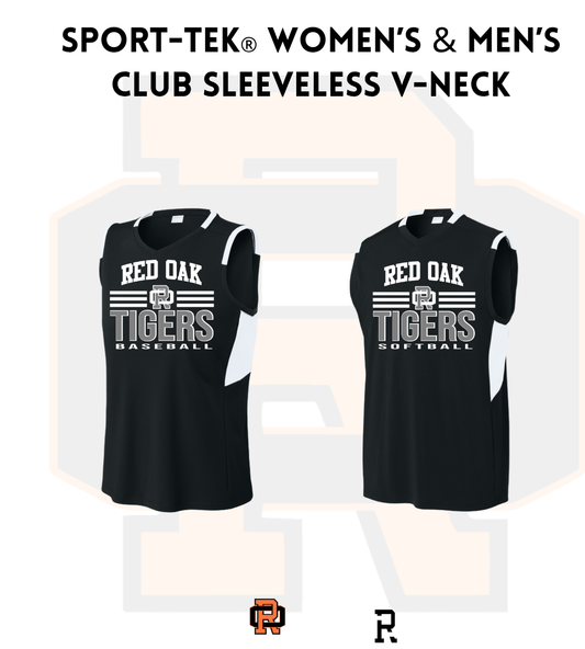 ROSB26 ST441  LST441 Sport-Tek® Club Sleeveless V-Neck