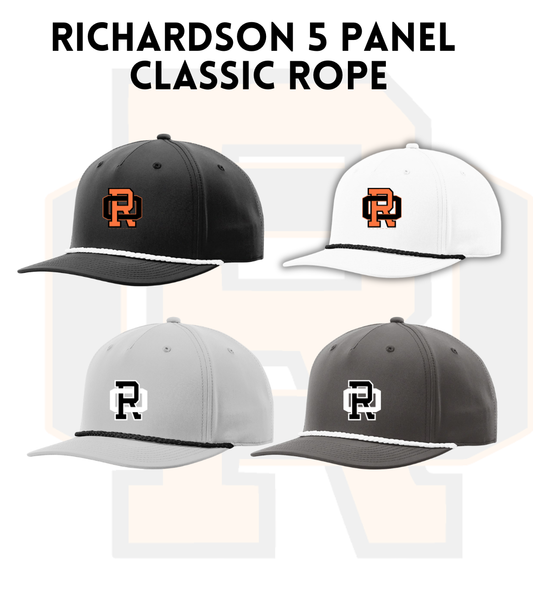 ROSB26 258 Richardson 5-Panel Classic Rope Cap
