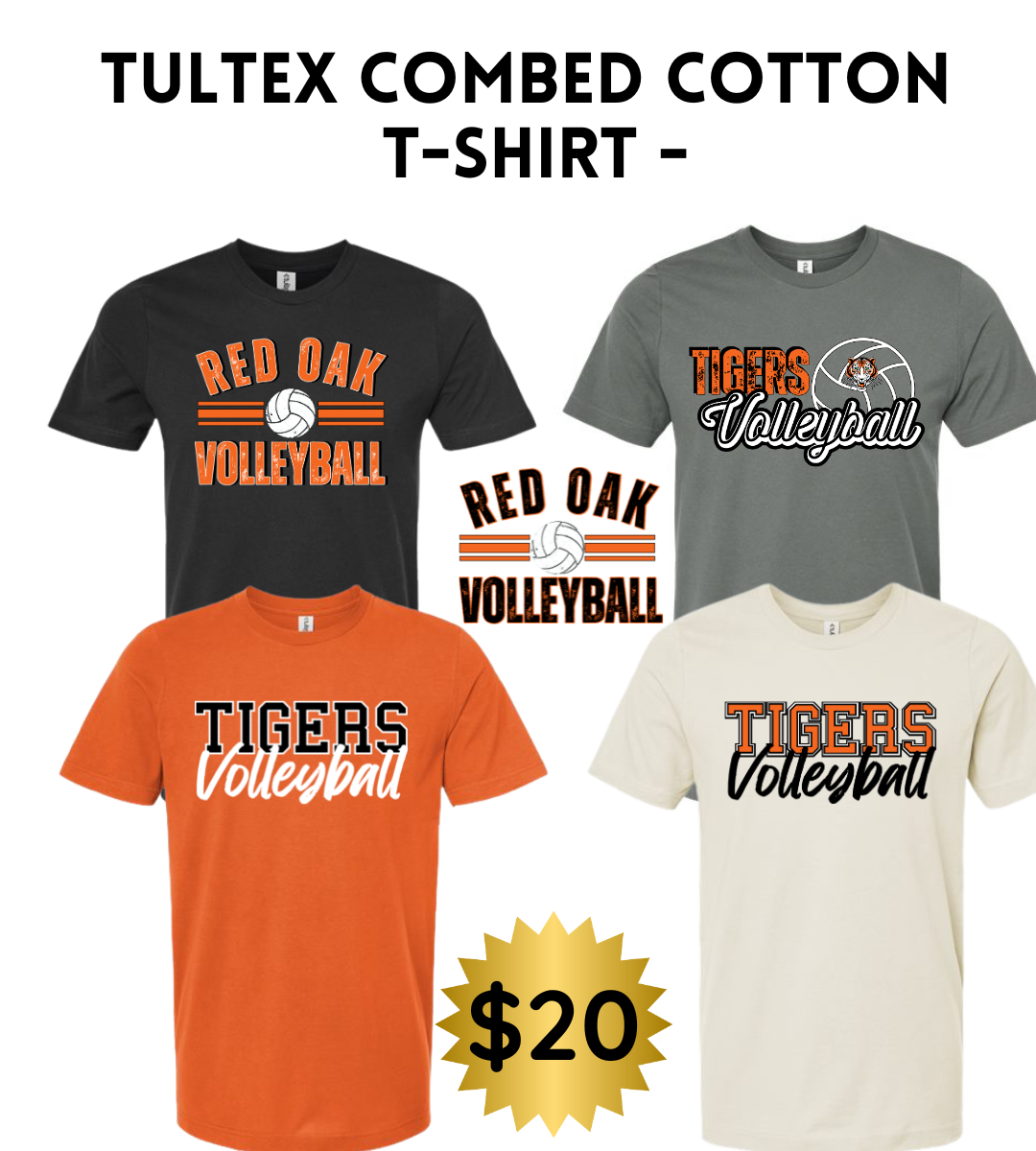 ROVB25 Tultex Combed CVC T-Shirt