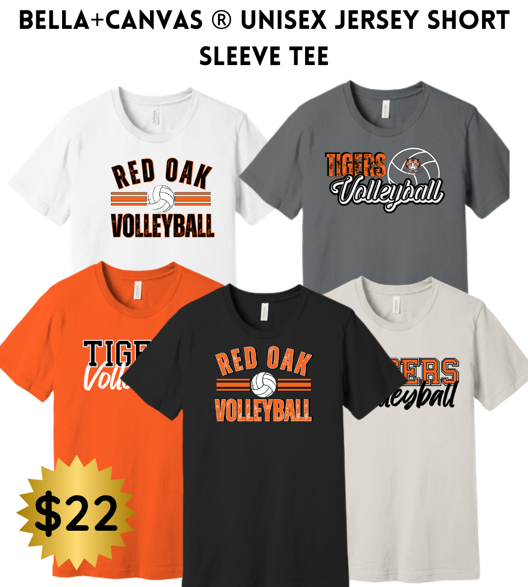 ROVB25 BELLA+CANVAS ® Unisex Jersey Short Sleeve Tee