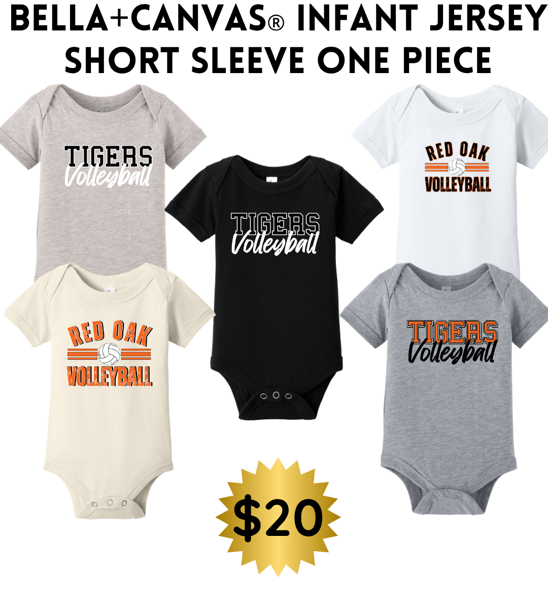 ROVB25 BELLA+CANVAS® Infant Jersey Short Sleeve One Piece