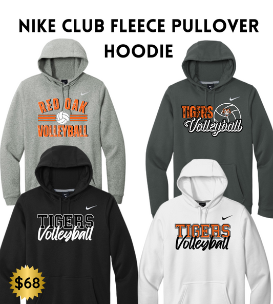 ROVB25 Nike Men's Club Fleece Sleeve Swoosh Pullover Hoodie