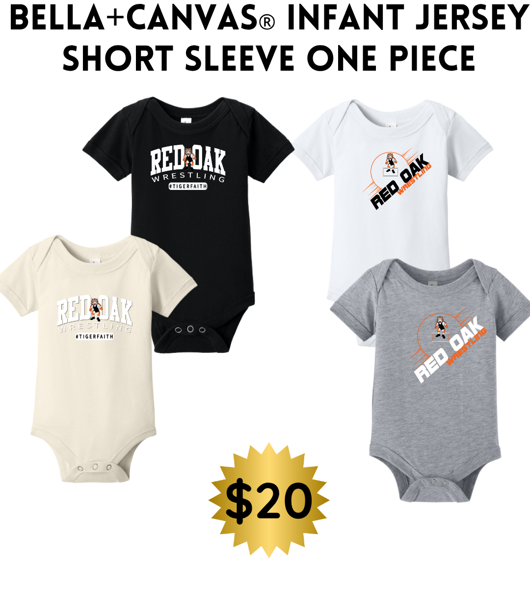 ROWR2526 BELLA+CANVAS® Infant Jersey Short Sleeve One Piece