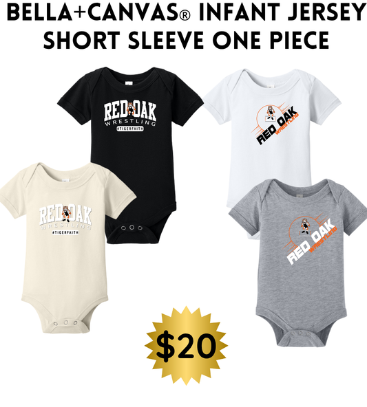 ROWR2526 BELLA+CANVAS® Infant Jersey Short Sleeve One Piece