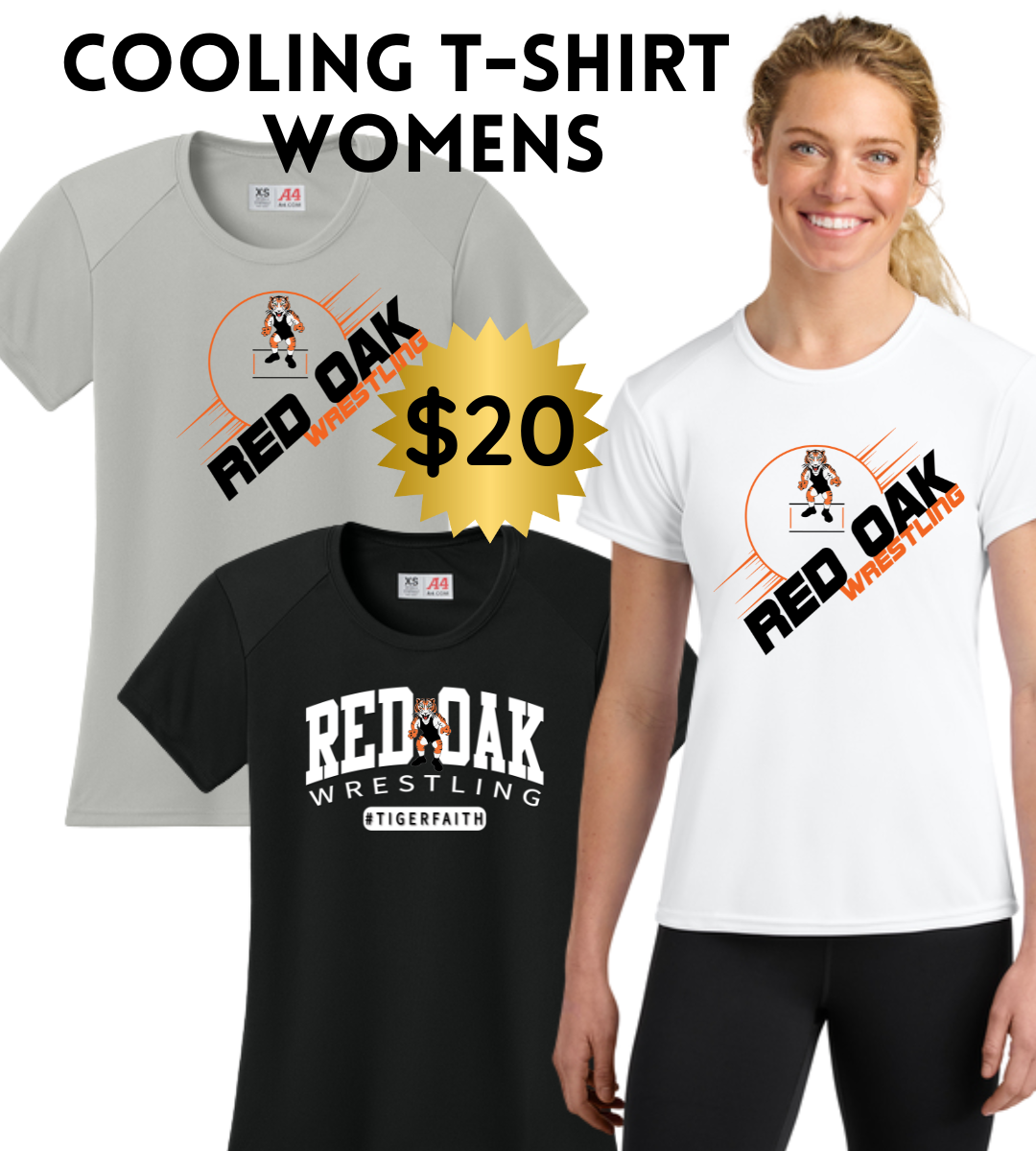 ROWR2526 A4 Cooling Performance Tee - Moisture-wicking (Women's Sizes)