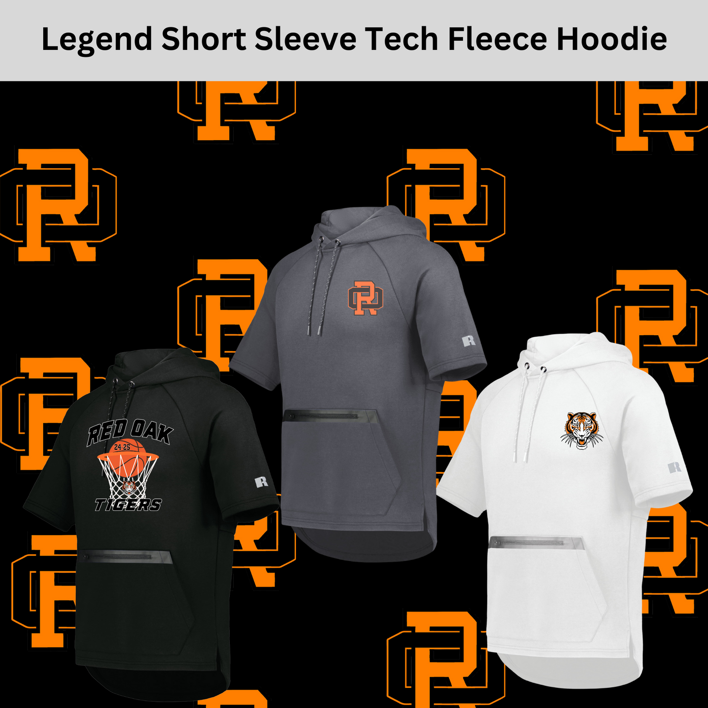 ROBBS Legend Short Sleeve Tech Fleece Hoodie