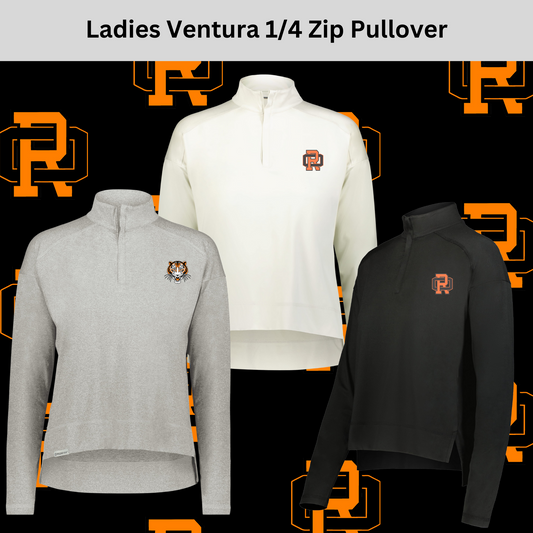 ROBBS Ladies Ventura 1/4 Zip Pullover