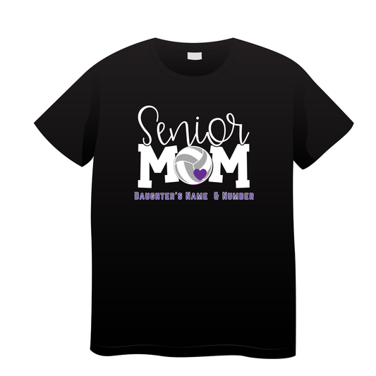 Stanton Volleyball Senior Mom Shirts - Gildan DryBlend