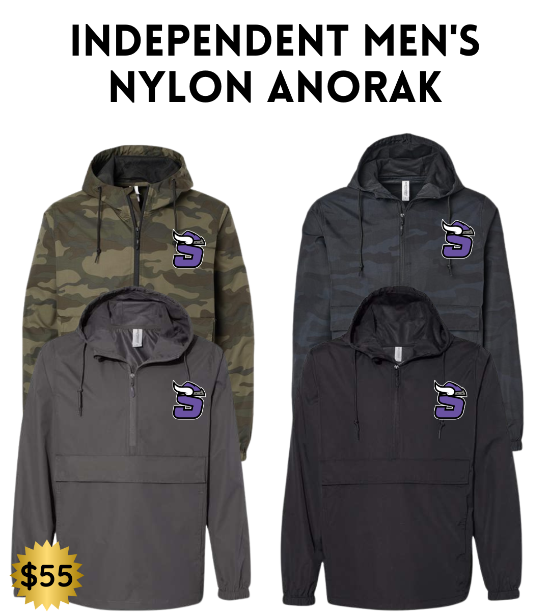 SB25 Nylon Anorak Jacket