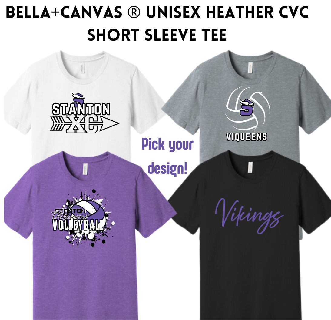 SB BELLA+CANVAS ® Unisex Heather CVC Short Sleeve Tee