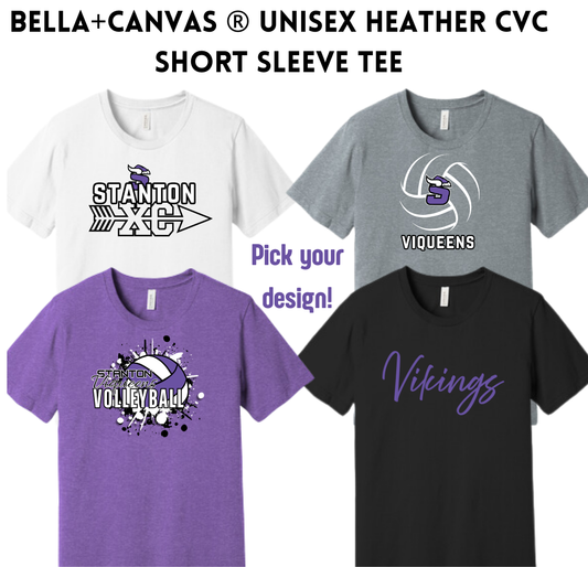 SB BELLA+CANVAS ® Unisex Heather CVC Short Sleeve Tee