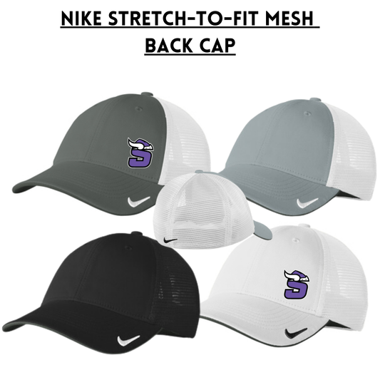 SB Nike Stretch-to-Fit Mesh Back Cap With Logo