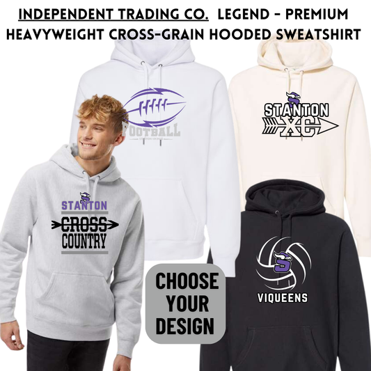 SB Independent Trading Co.  Legend - Premium  Heavyweight Cross-Grain Hooded Sweatshirt