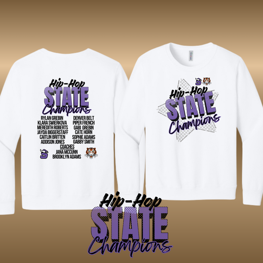 SSDC Jerzees Eco™ Premium Blend Crewneck Sweatshirt - White & Cream