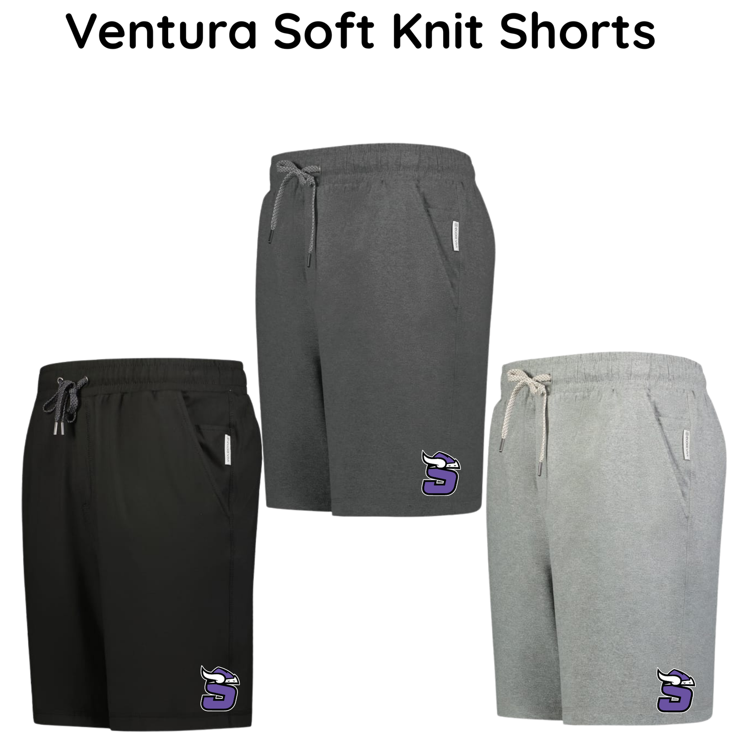 SSB25 Ventura Mens Soft Knit Shorts